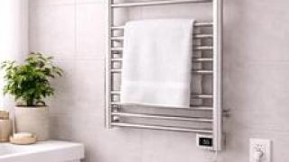 Sähköisen pyyhekuivaimen asennus ja kiinnitys turvallisesti фото